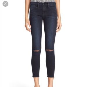Frame Denim Le High Skinny 26 in Sterling